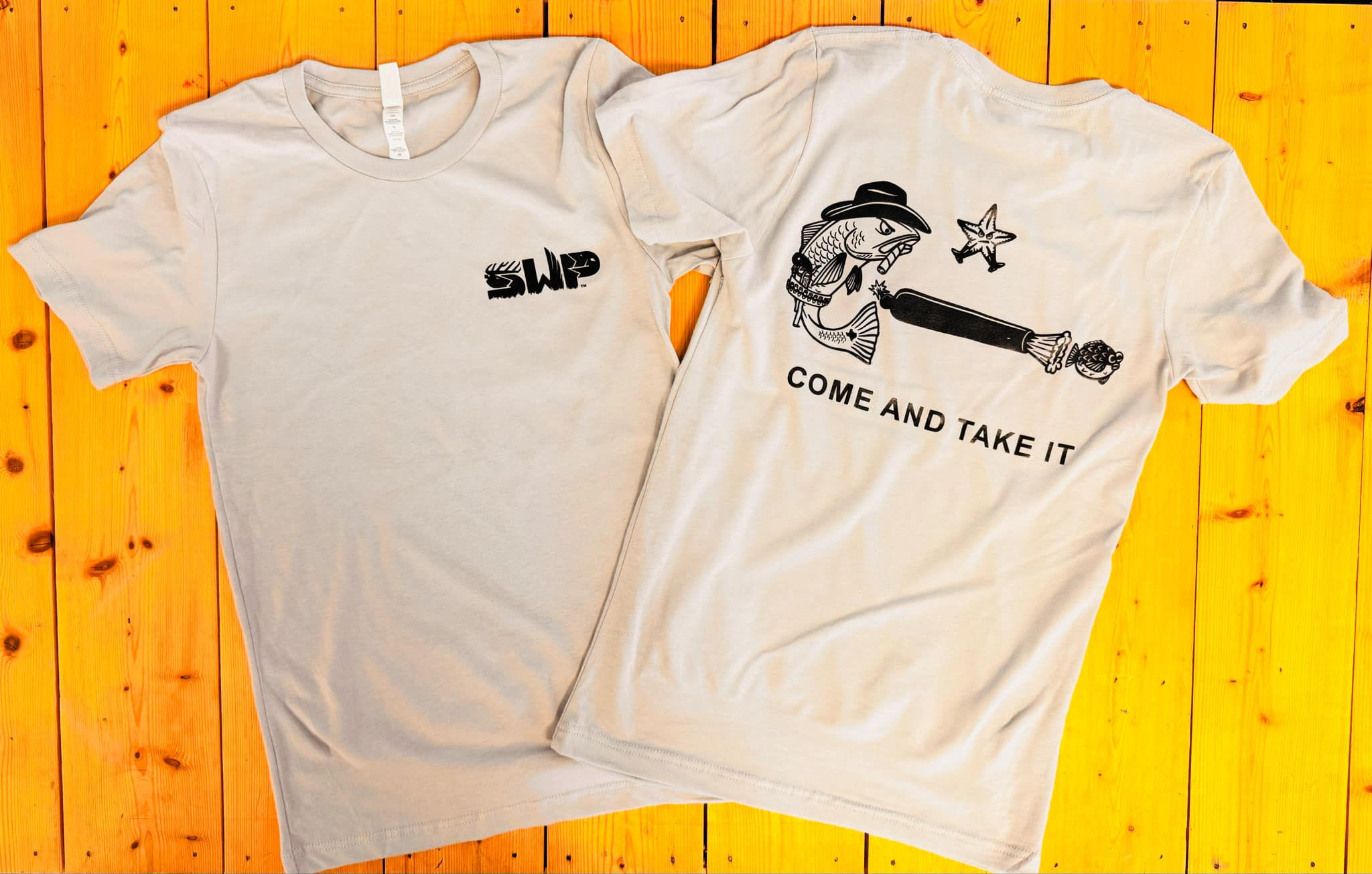 "COME AND TAKE IT" - COTTON T-SHIRT