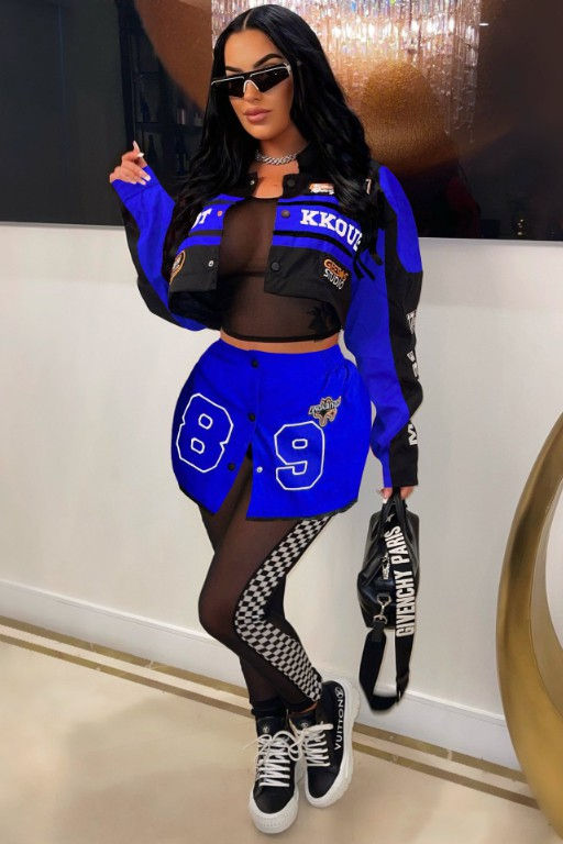 Thumbnail: Biker Skirt Set