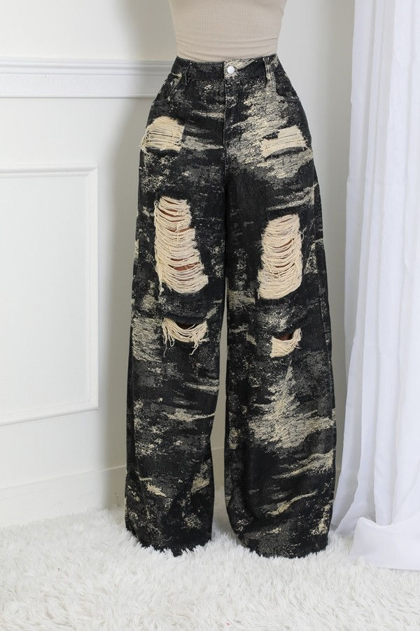 Thumbnail: distressed vintage Jeans