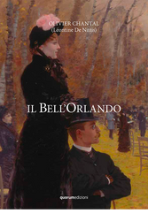 Copertina libro, "Il Bell’Orlando", in un parco autunnale