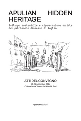 Copertina Libro, Atti del Convegno, Sviluppo sostenibile e rigenerazione sociale del patrimonio dismesso di Puglia