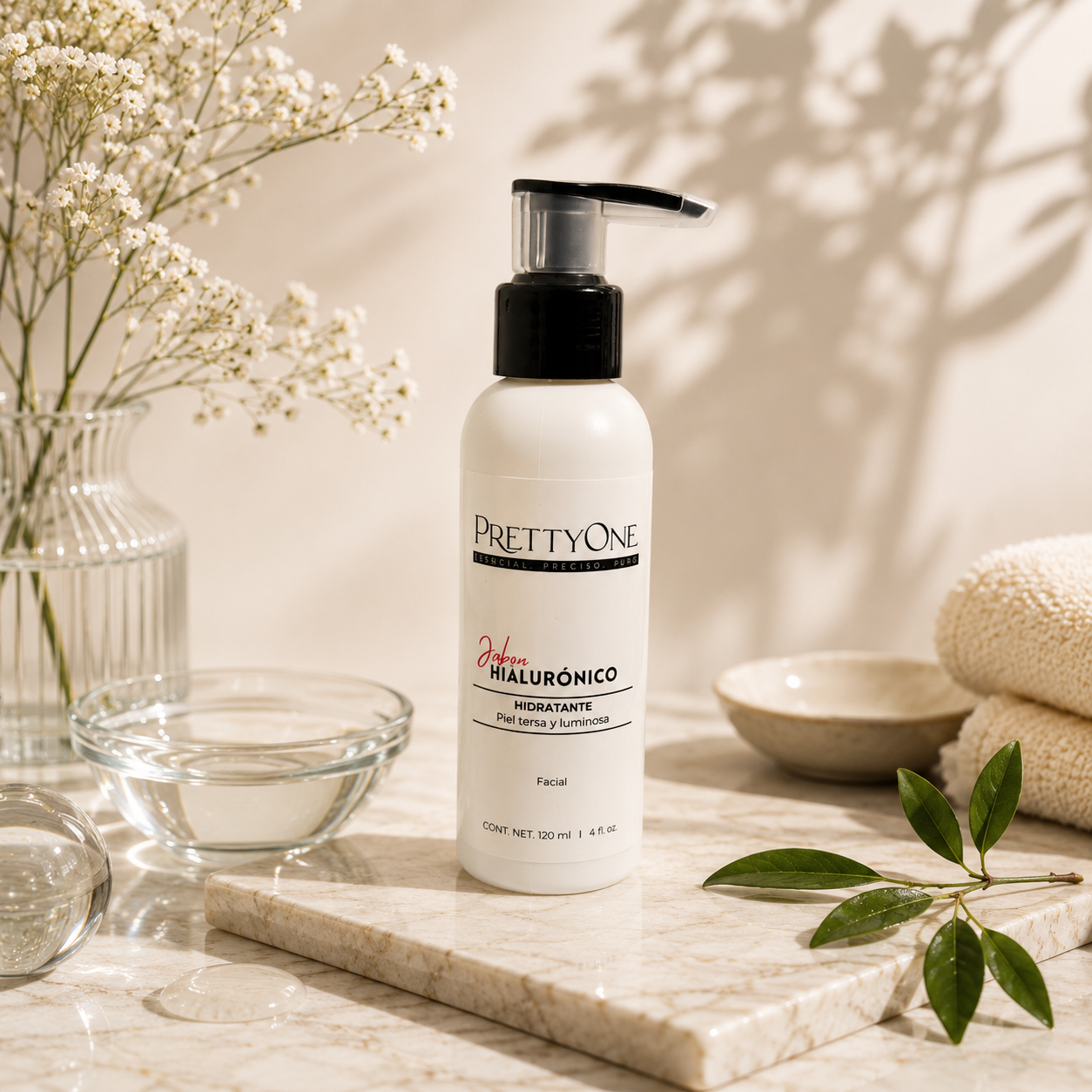 JABÓN CON ÁCIDO HIALURÓNICO 120 ML