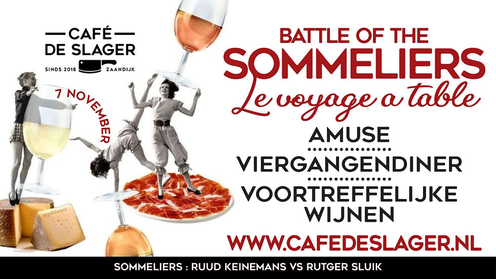Battle of the sommeliers - Le Voyage a table 🍷