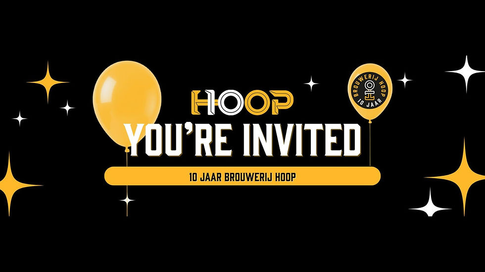 🎉 HOOP 10 JAAR : Tijd om te proosten! 🍻
