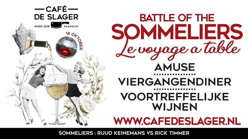 Battle of the Sommeliers - Le Voyage a table 🍷