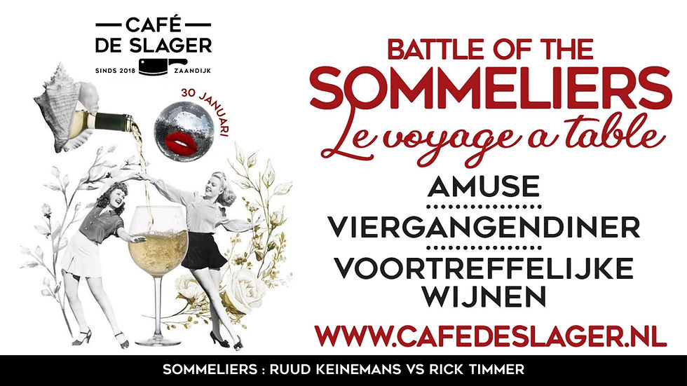 Battle of the Sommeliers - Le Voyage a table 🍷