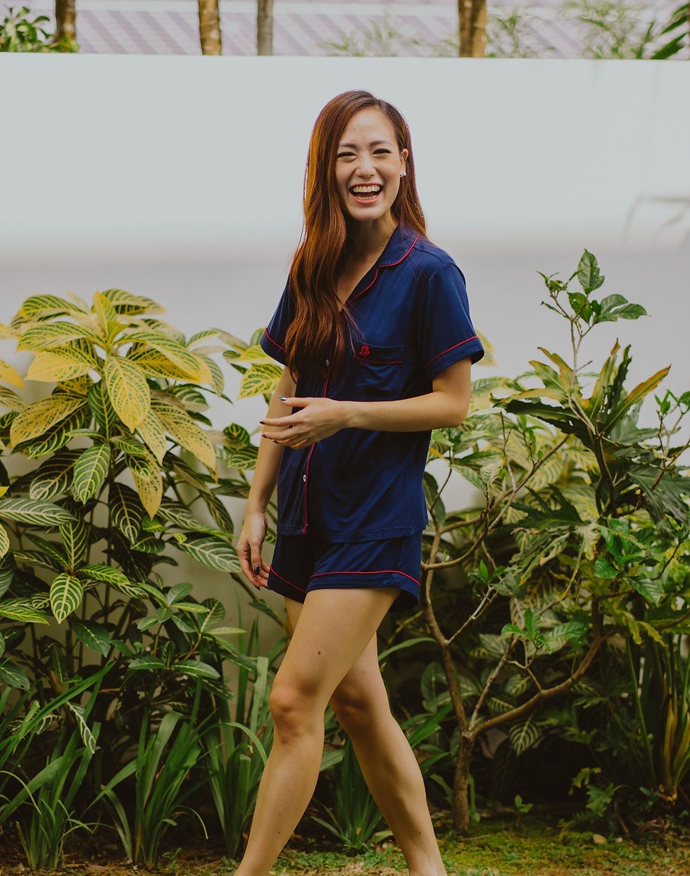 High-angle view of luxurious silk sleepwear