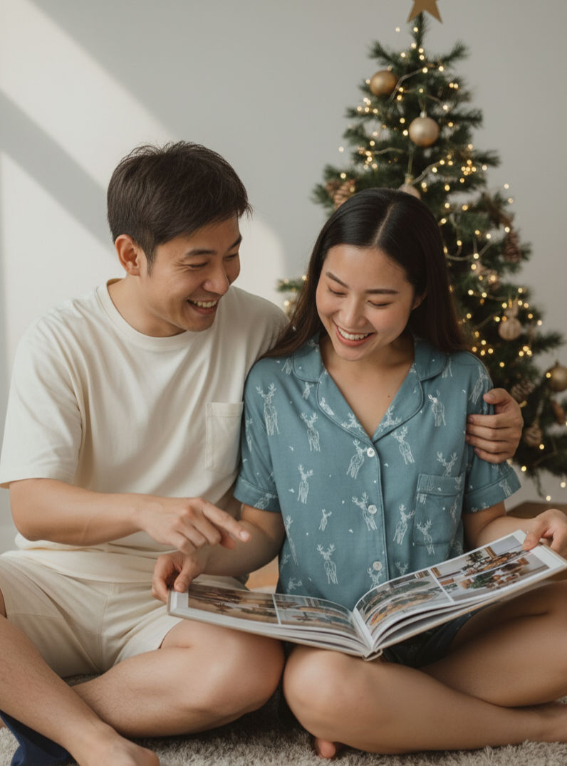 nursing pajamas perfect for Christmas gifting