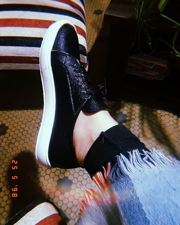 Así quedaron nuestras Zapas con cordones