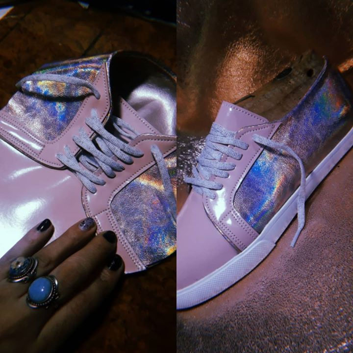 💜 Zapas en holográfico y charol 💜 #boh
