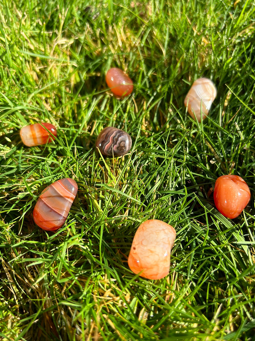 Thumbnail: Carnelian Tumbled