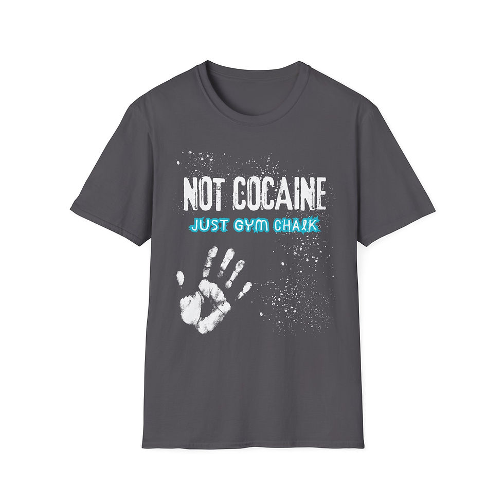 Thumbnail: Funny Gym Chalk Unisex T-Shirt