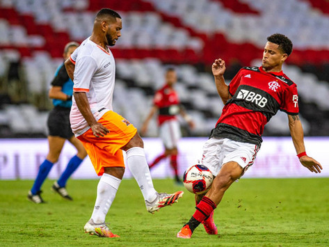 Com lindo gol de Max no apagar das luzes, Flamengo vence o Nova Iguaçu por 1 a 0