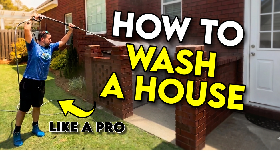 How To Pressure Wash A house | Step By Step Guide