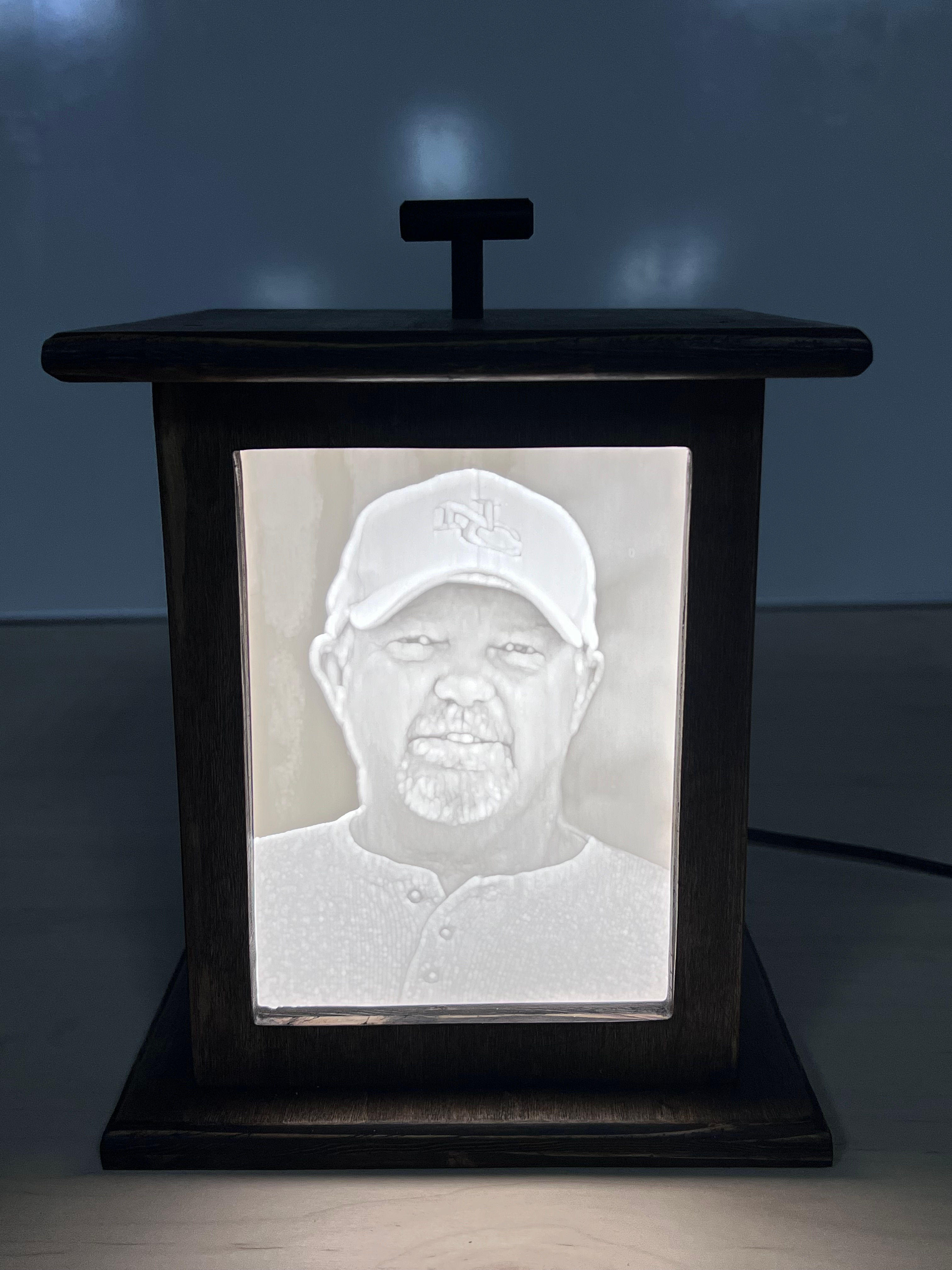 Wooden Memory Light Box