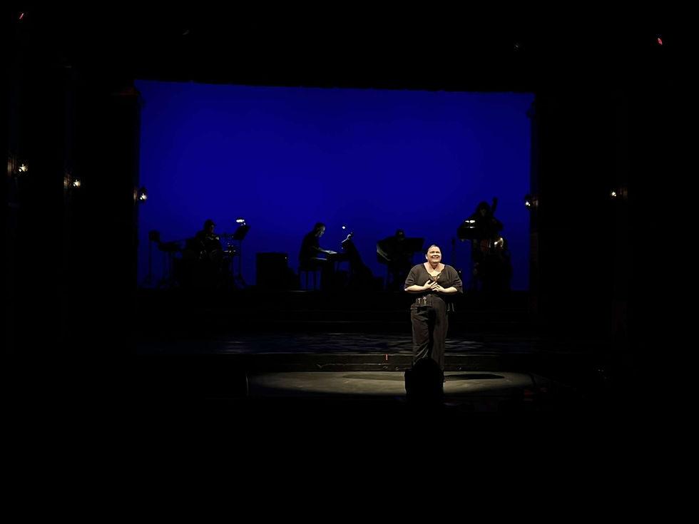 Featured Vocalist in "Curtain Up" Directed by Craig Carnelia
