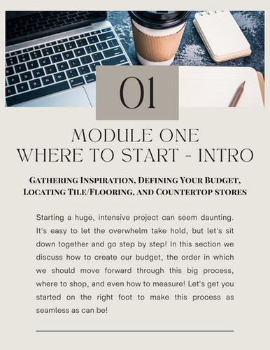 Kitchen Design Course - Module 1 Intro to Kitchen Design and Budgeting ...