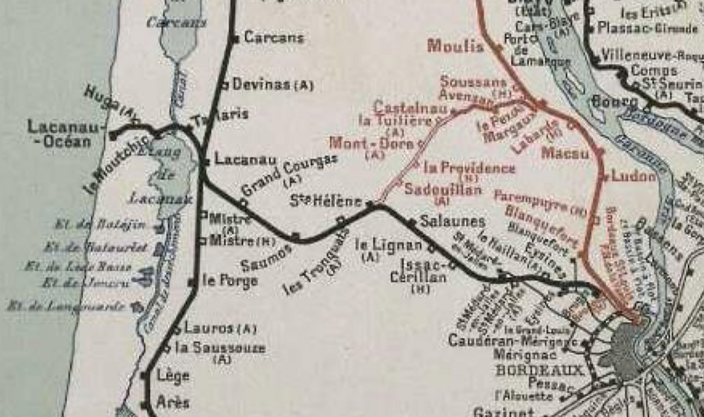 Ligne 702 Lacanau - Bordeaux Horaires 2021