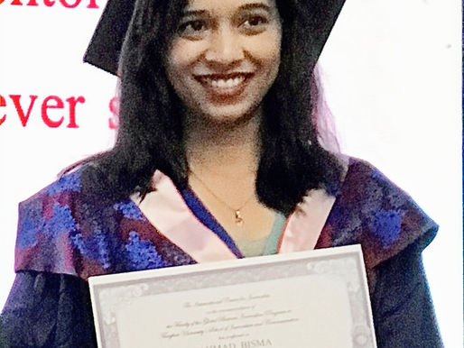 2023 Commencement: Bisma Ahmad says on-campus graduation is "a beautiful ending" to COVID saga
