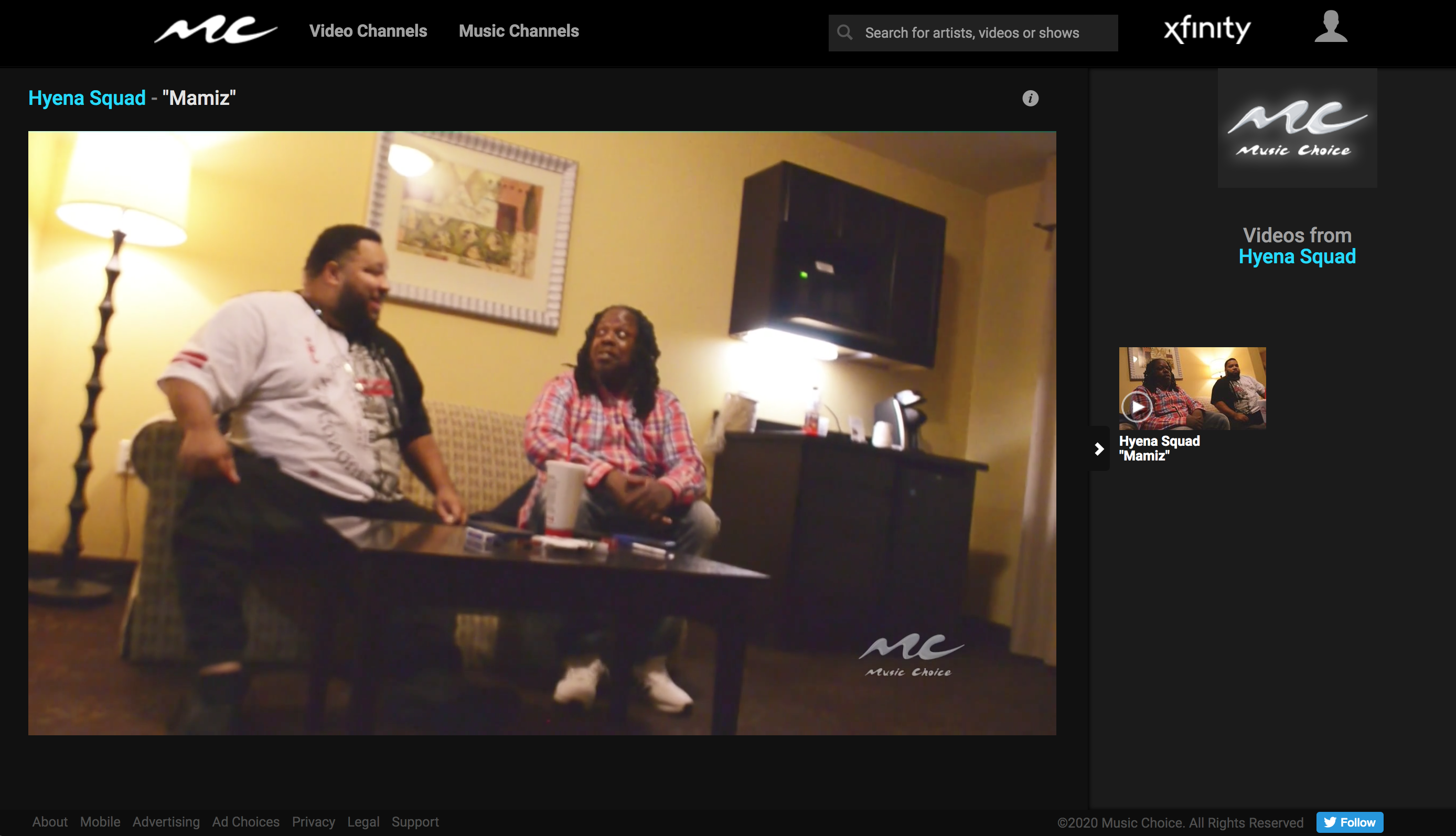 Hyena Squad - Mamiz on Music Choice