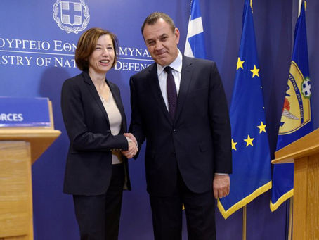Ελληνικό ενδιαφέρον για Rafale Τι συζήτησαν Παναγιωτόπουλος με τη Γαλλίδα υπουργό Άμυνας|BCI GREECE