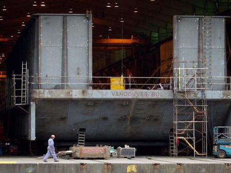 B.C., Ontario shipyards team up to seek multibillion-dollar icebreaker contract|BCI CANADA
