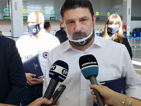 Ανοίγει ο τουρισμός: Ξεκίνησε την αυτοψία στα 18 αεροδρόμια ο Χαρδαλιάς|BCI GREECE