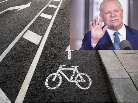 Bike Lane Battle: Ontario's Top Court Sides With Ford, Paving the Way for Removal