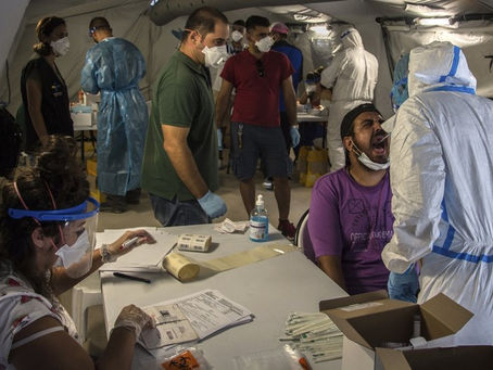Flurry of tests as COVID hits Greece’s biggest migrant camp|BCI GREECE