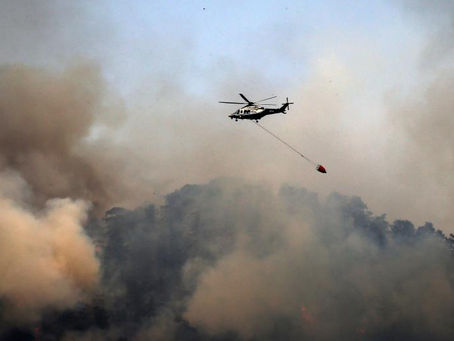 Πυρκαγιά σε εξέλιξη στην Επ. Λεμεσού – Στην μάχη και εναέρια μέσα|BCI CYPRUS