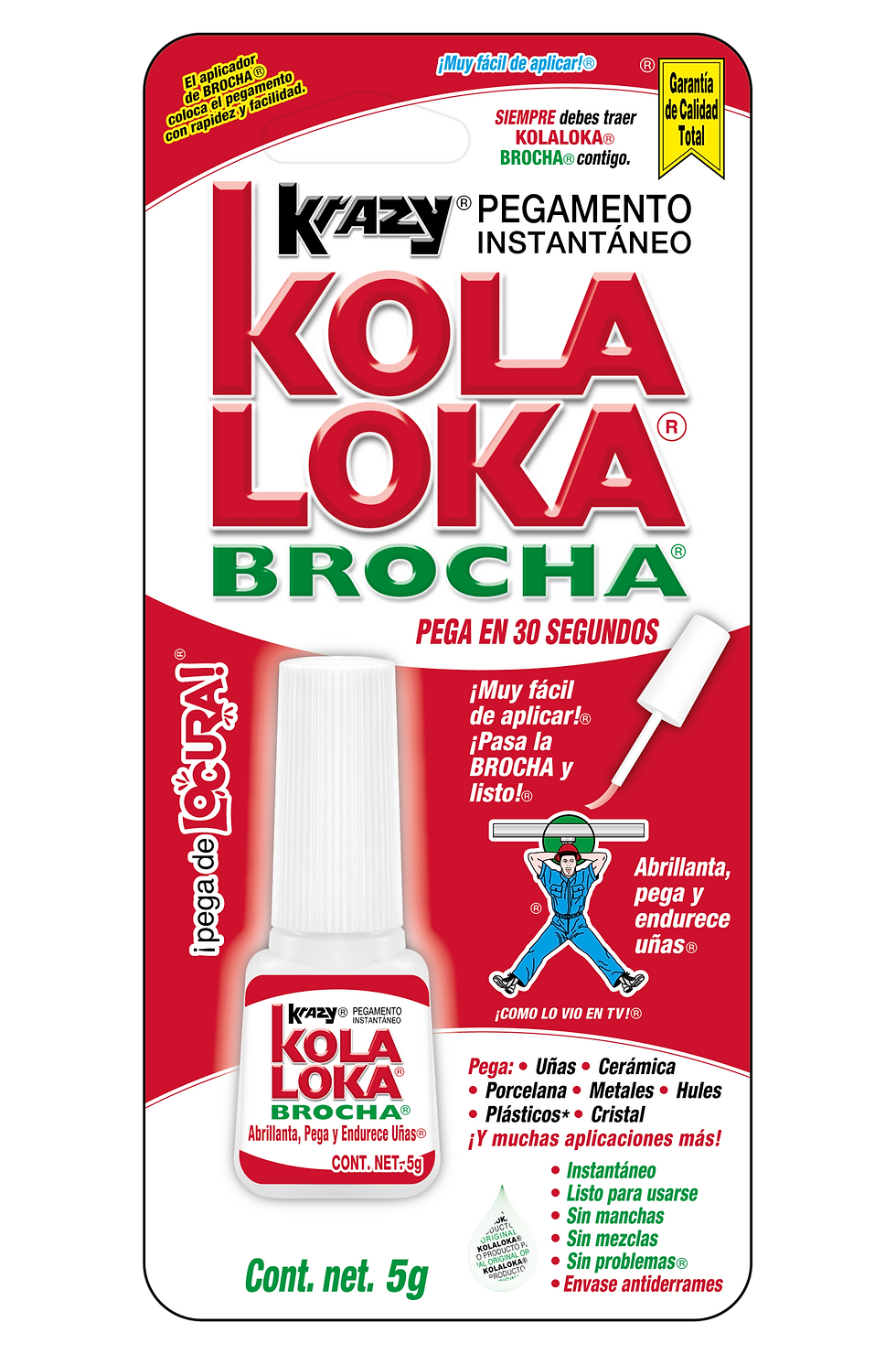PEGAMENTO KOLALOKA BROCHA