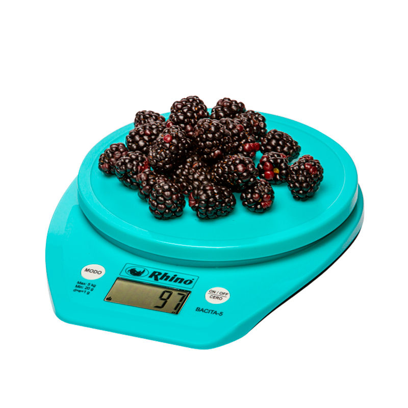 Miniatura: BÁSCULA CIRCULAR CON TAZÓN 5KG/1G RHINO
