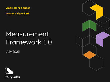 Measurement as infrastructure: why & how We measure our impact?