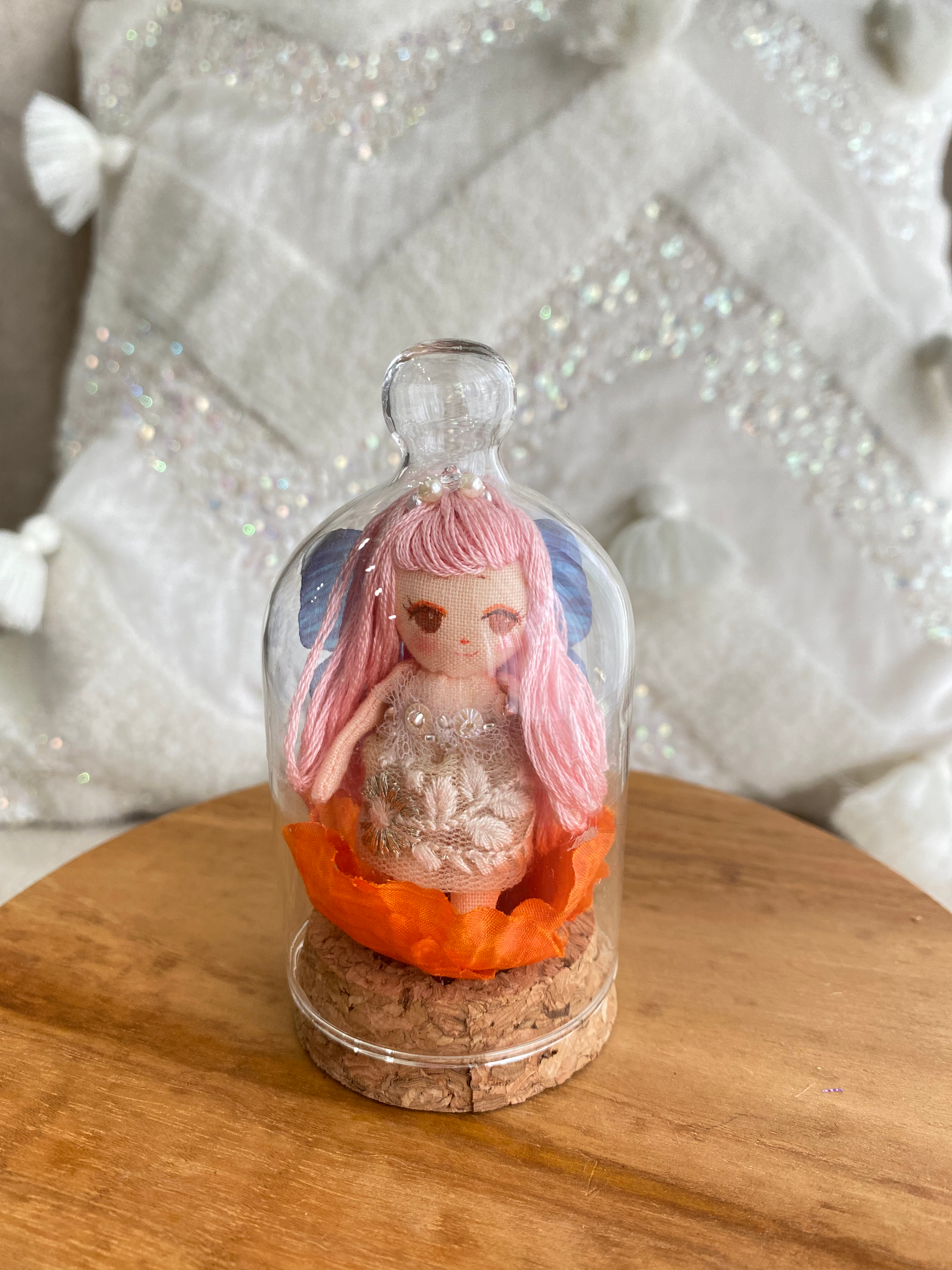 ガラスの小瓶フラワープリンセス18