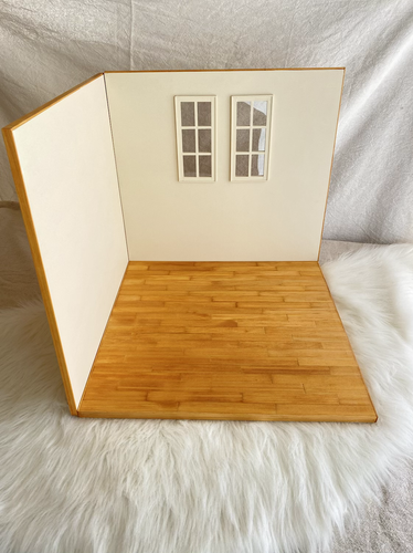 置き型 ドールハウス壁と床  (リクエスト品) c8969a4adbb2a85bb87caee434d763