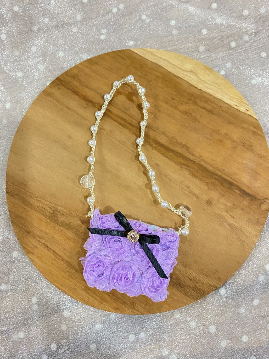 ローズバッグ紫