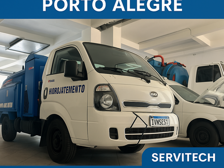 Desentupidora Servitech: Atendimento Rápido e 24h em Porto Alegre e Região Metropolitana