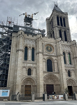 Chantier de la flèche de st Denis