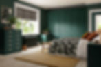 bella-supermatt-fir-green-carlton-bedroom