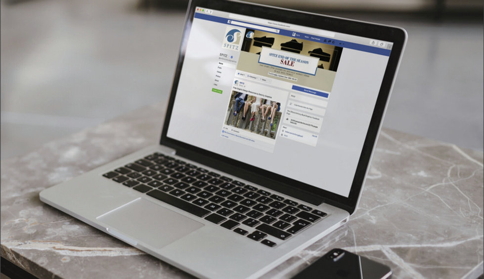 Spitz Facebook Banner and post design