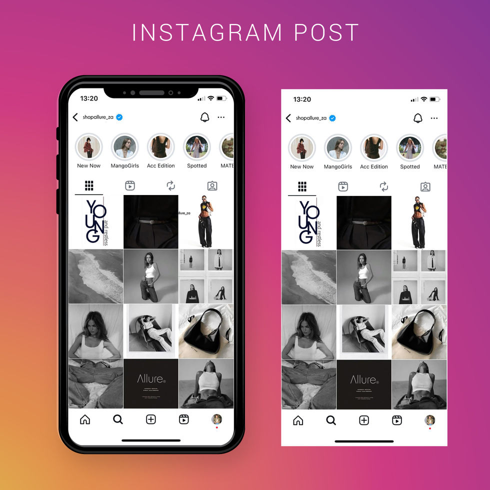 Allure Instagram Social Media Post 2