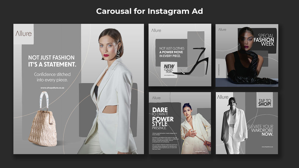 Carousal Banners for Instagram Ad