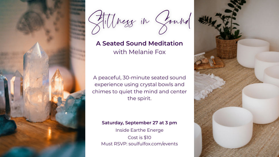 Stillness in Sound: A Seated Sound Meditation