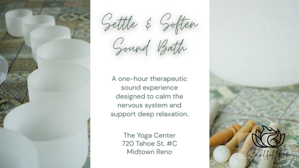 Settle & Soften Sound Bath