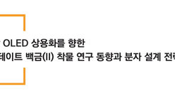 청색 인광 OLED 상용화를 향한테트라덴테이트 백금(II) 착물 연구 동향과 분자 설계 전략