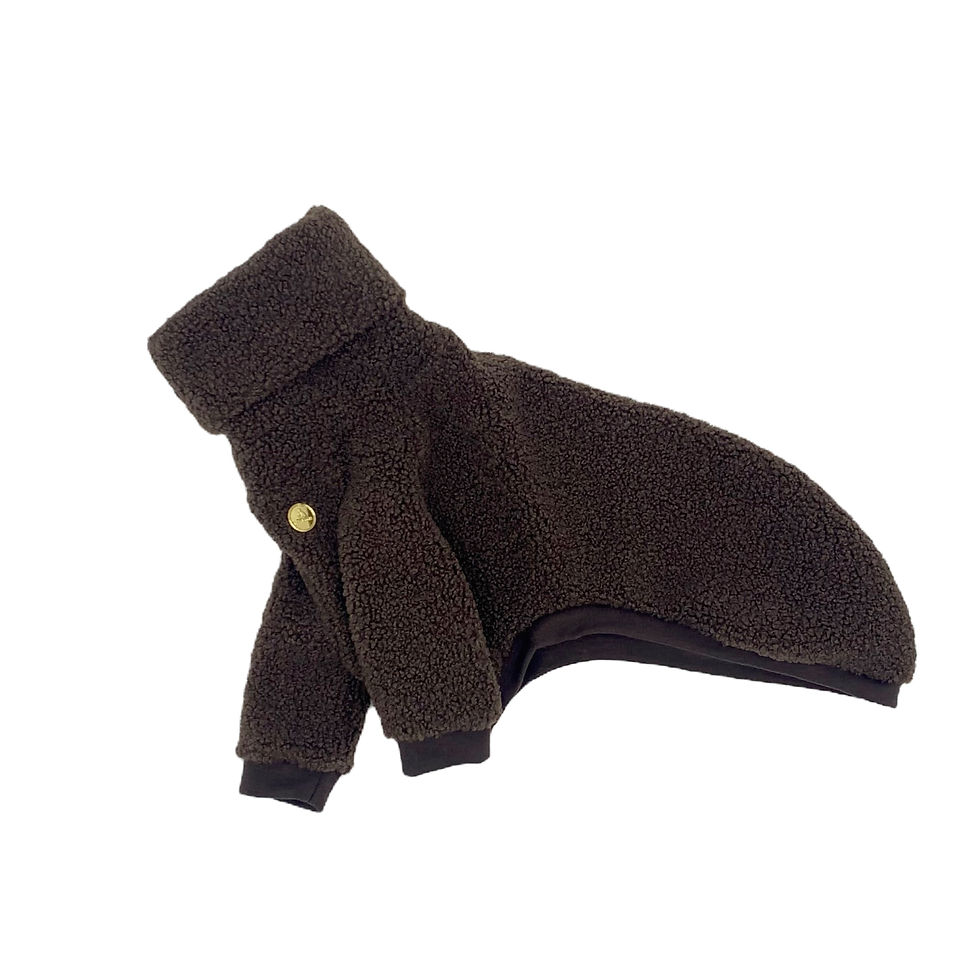 Pullover Teddy DARK MOCCA