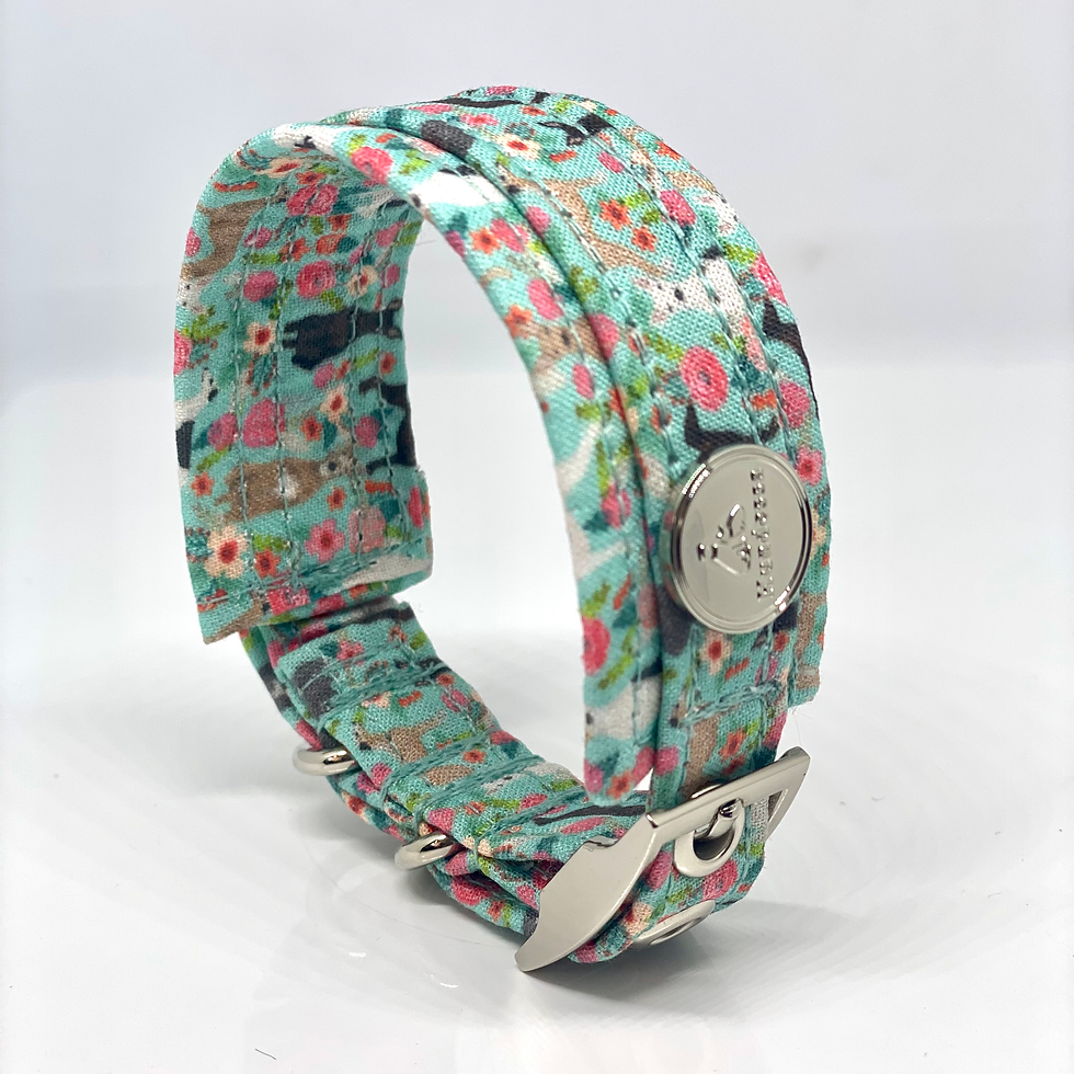 Miniaturbild: Unterlegtes Halsband WINDHUND