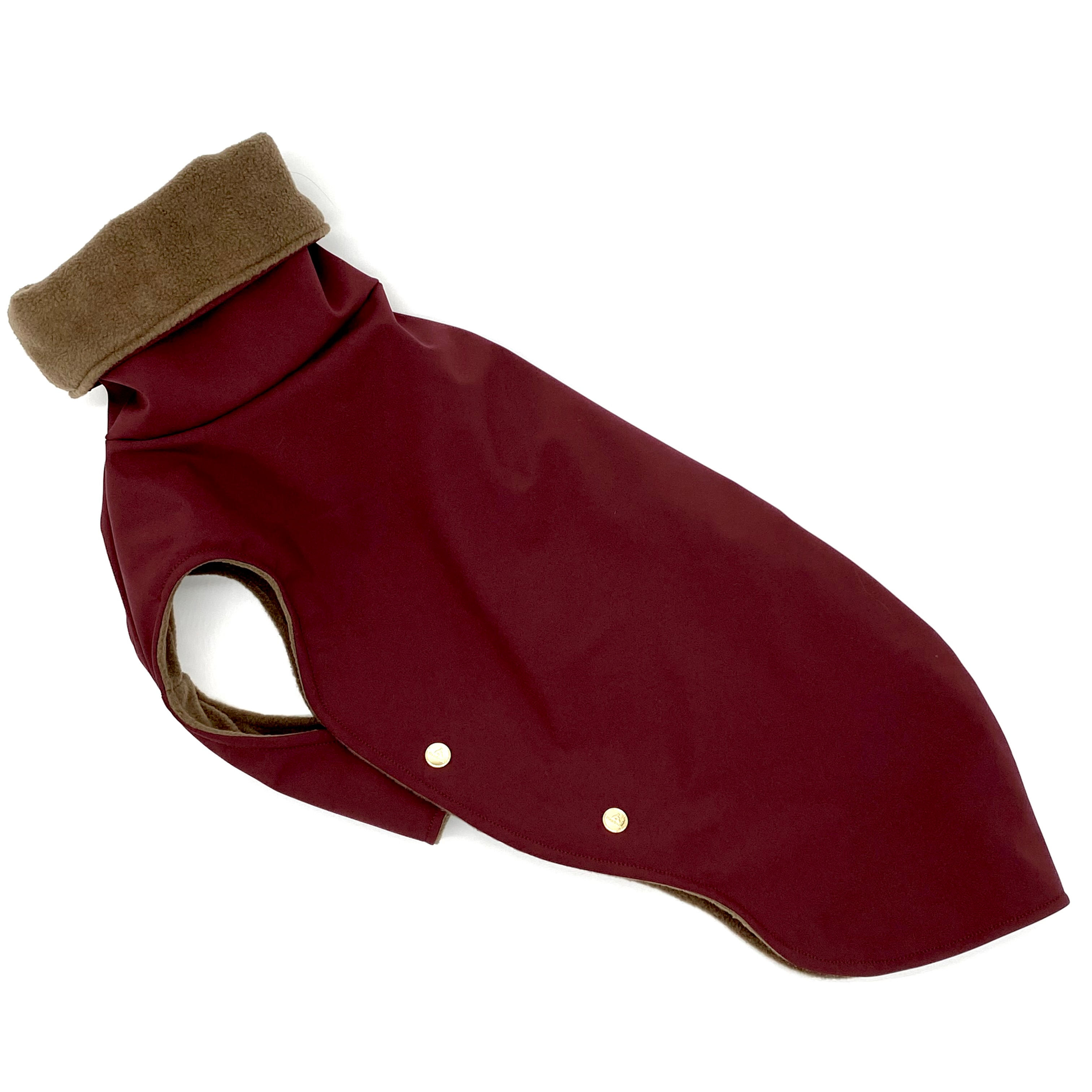 Hundemantel Softshell BORDEAUX