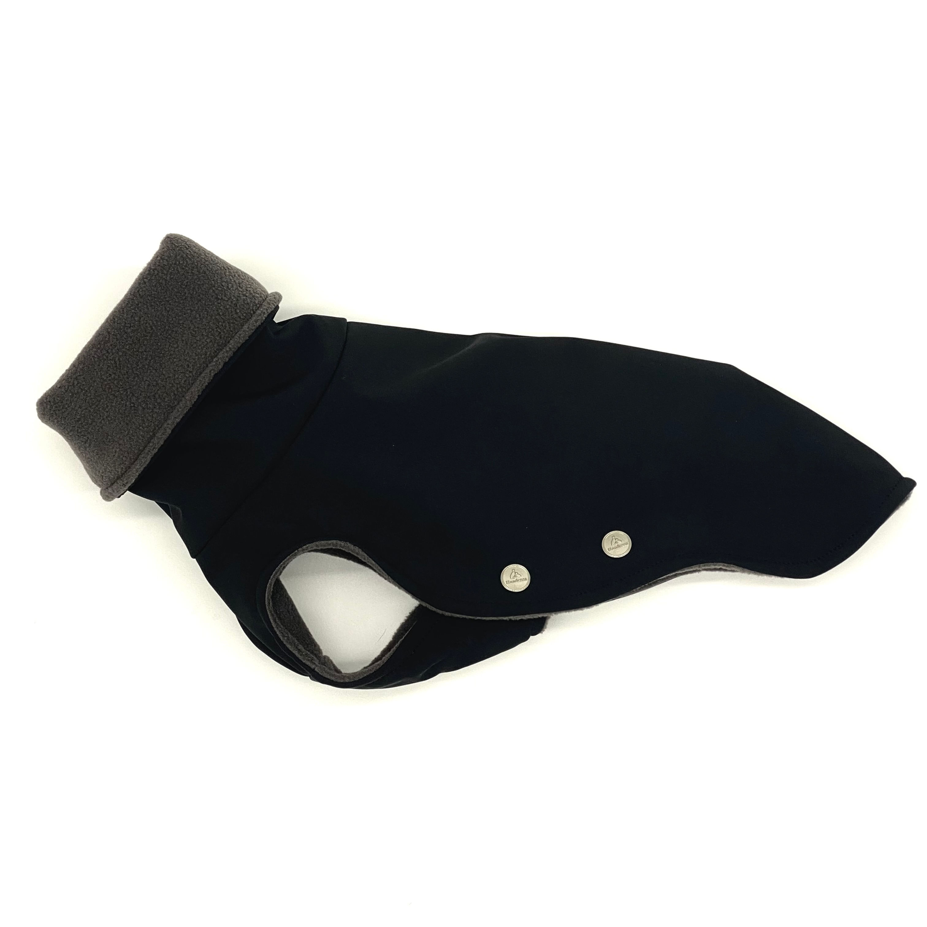 Hundemantel Softshell SCHWARZ