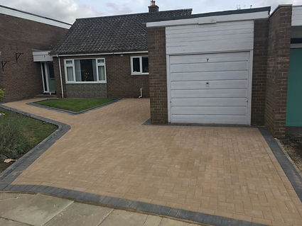 Block paving Newcastle driveway